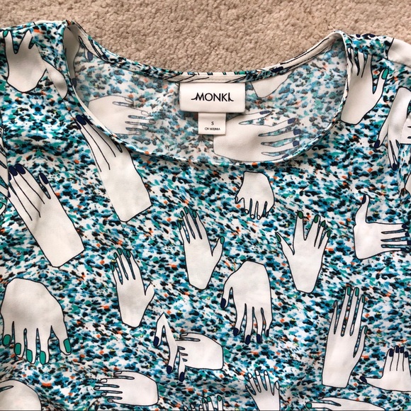 MONKI HAND PRINT SHIRT - Picture 4 of 6